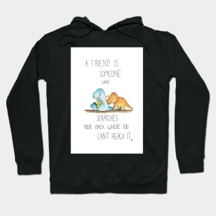 Cute Dinosaurs Friendship Hoodie